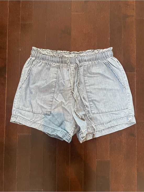 Ricki's Pants - Soft Denim-Style Women’s Drawstring Shorts